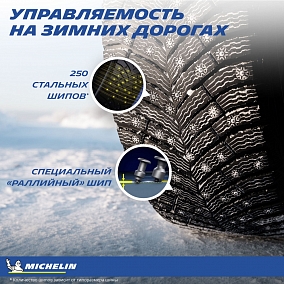 Автошина 245/35 R21 96H XL MICHELIN X-Ice North 4 шип.